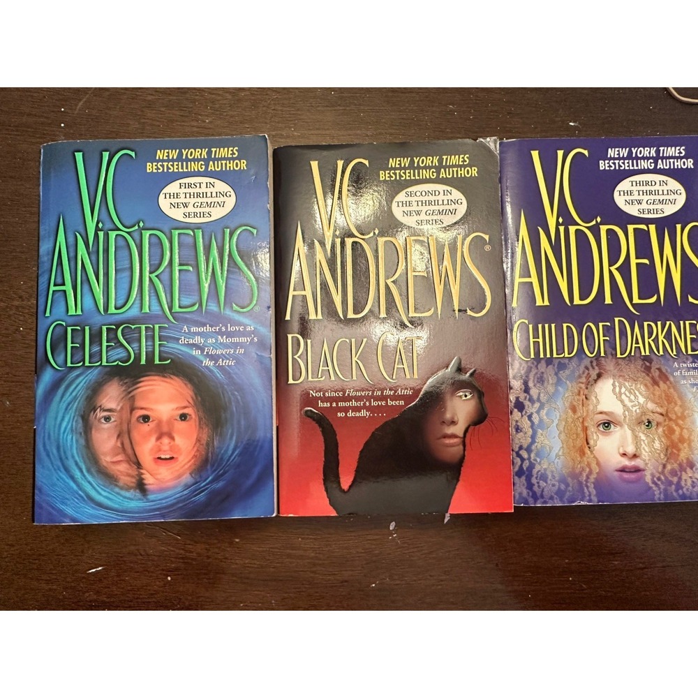 VC Andrews Gemini Series Vol 1-3 2004 Pocket Star Editions Paperbacks